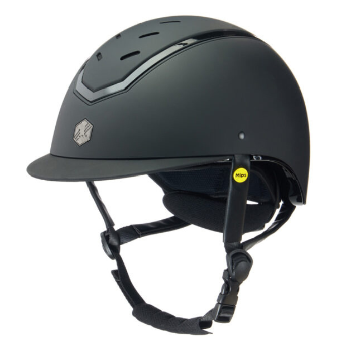 EQx by Charles Owen Kylo MIPS Wide Brim Black Matte/Black Gloss Helmet
