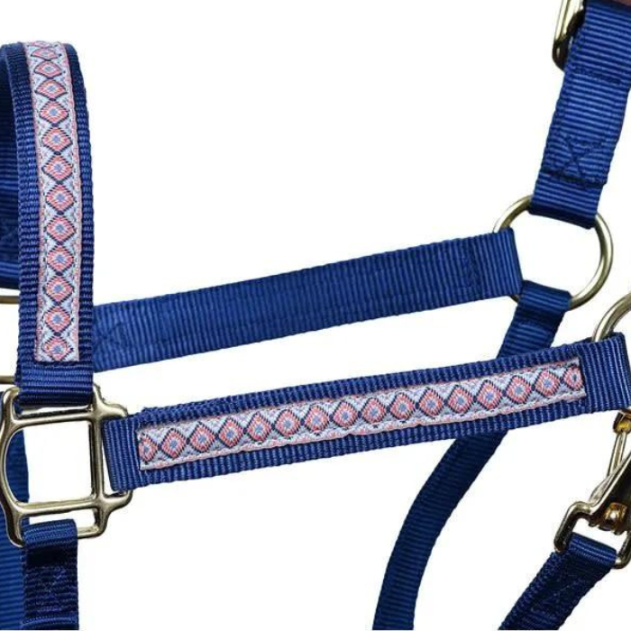 Perri's IKAT Diamonds Ribbon Breakaway Halter