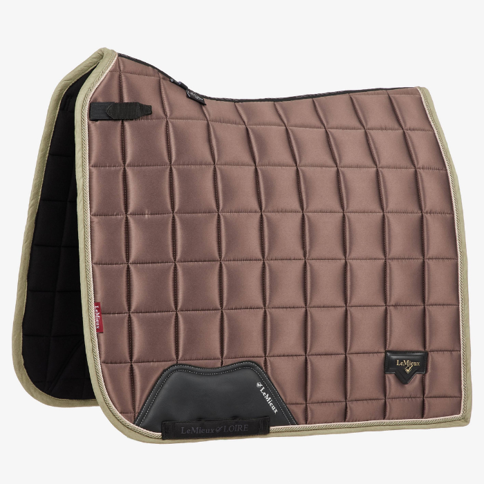 LeMieux Loire Classic Dressage Square Pad, Walnut