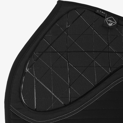 LeMieux Soft Shell Anti Slip EuroJump Square Pad, Black