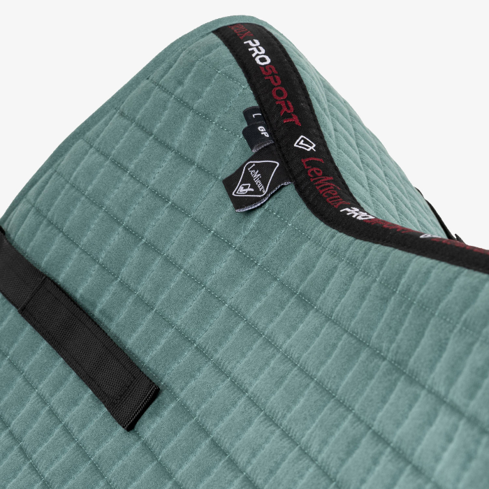 LeMieux Suede GP Square Saddle Pad, Sage