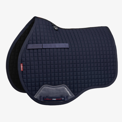 LeMieux Cotton GP Square Saddle Pad, Navy