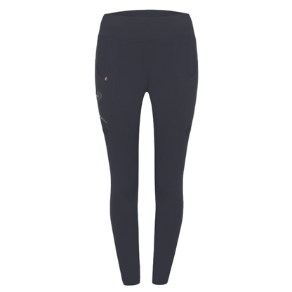 Cavallo Lin Grip Full Grip Riding Leggings, Graphite