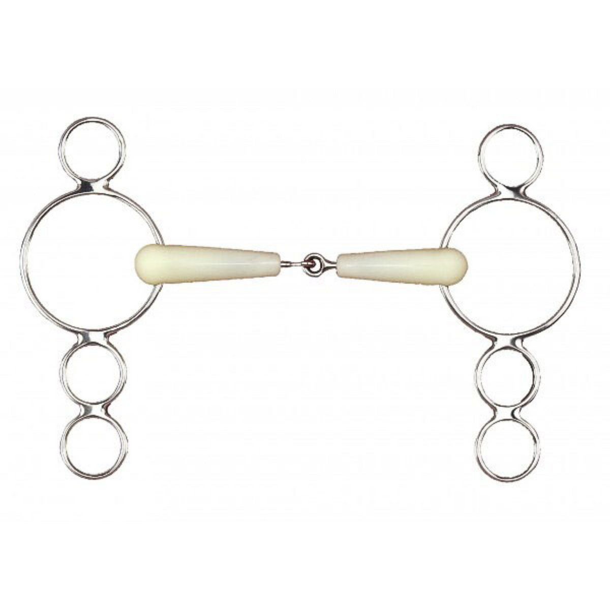 Happy Mouth® 3-Ring Jointed Mouth Gag Bit