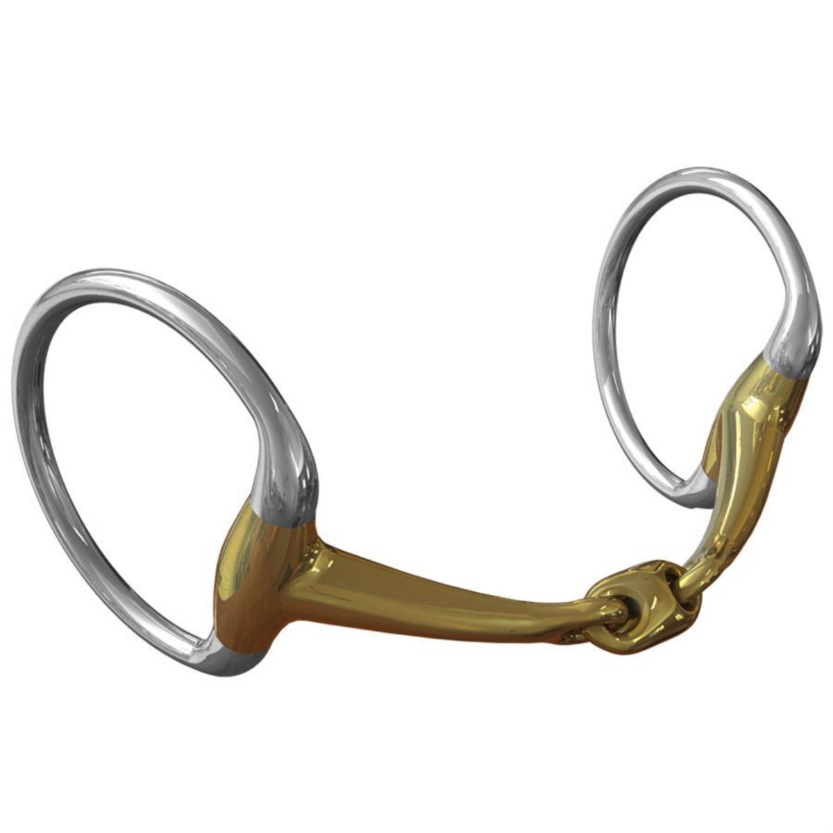 Neue Schule Tranz Angled Eggbutt Bradoon, 14mm 55mm