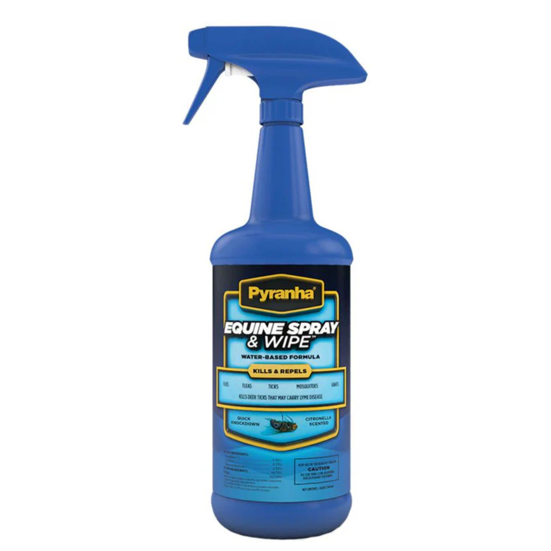 Pyranha Equine Spray &amp; Wipe 32oz Waterbased