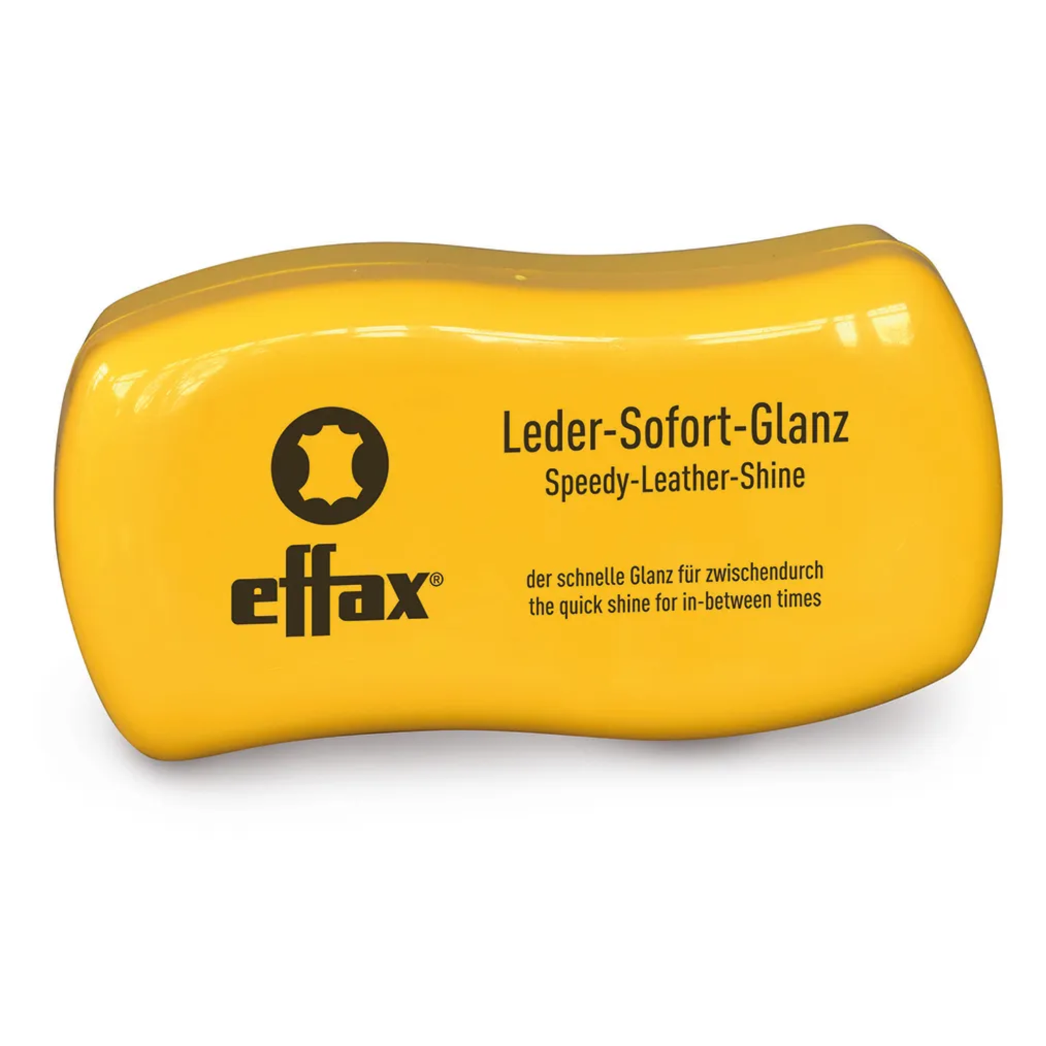 Effax speedy leather shoe shine block with &