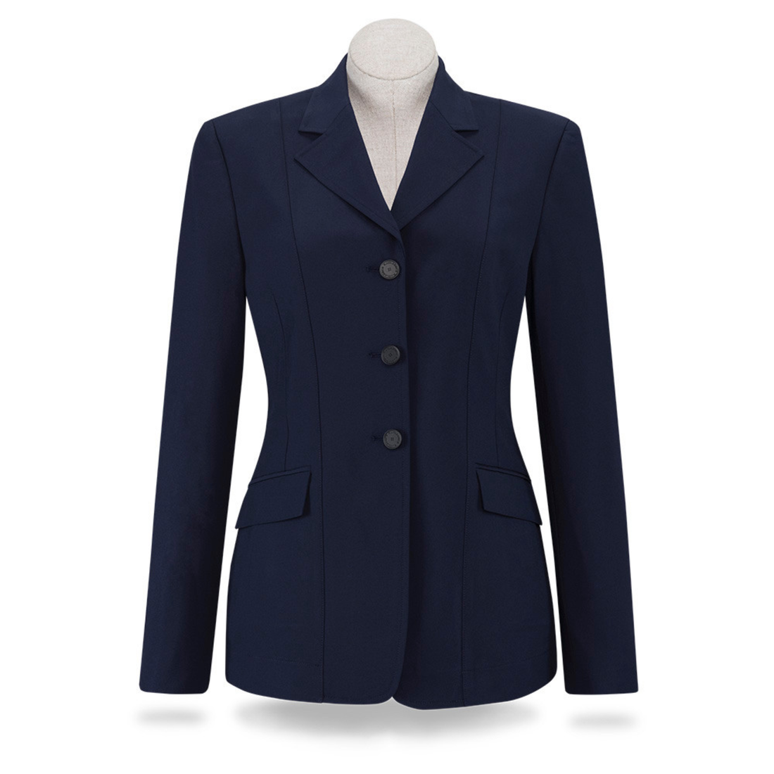 R.J. Classics Nora Ladies Grey Label Show Coat,  Navy