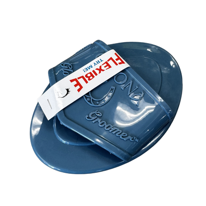 Epona Flexible Glossy Groomer Curry, Nobel Blue