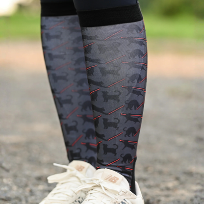 Dreamers &amp; Schemers Laser Cats Pair &amp; A Spare Boot Socks