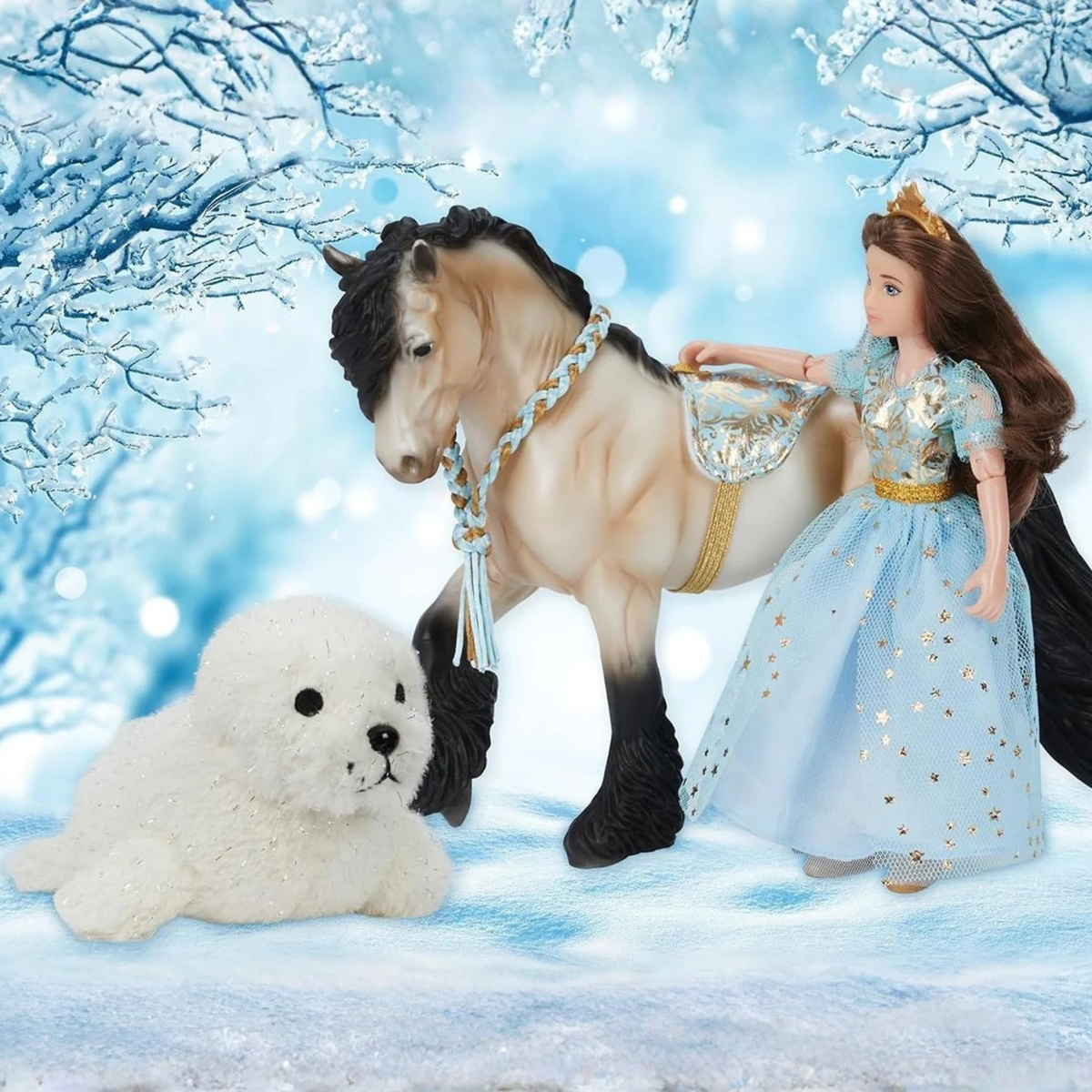 Breyer 2026 Holiday Playset, Arctic Princess Adventure
