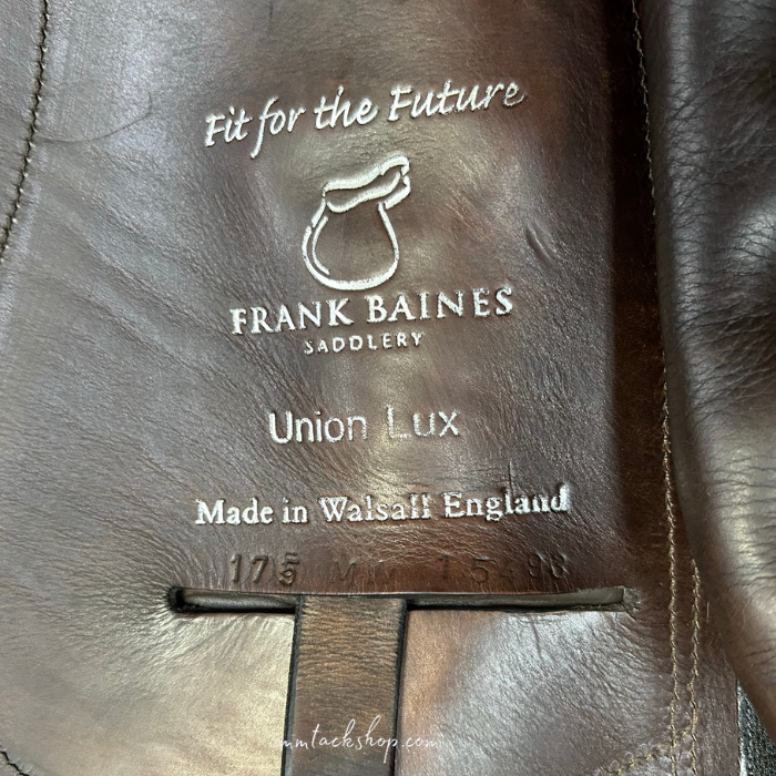 Frank Baines Union Lux Monoflap Dressage Saddle