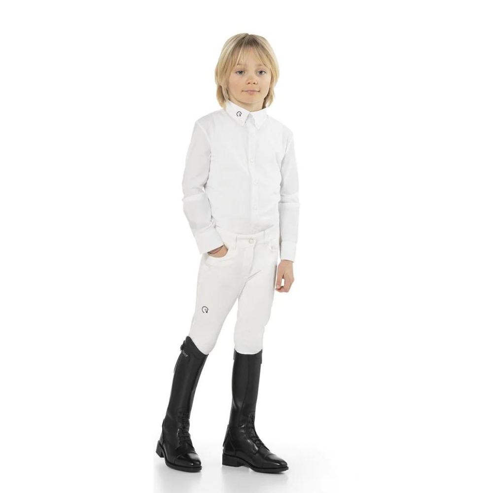 EGO7 Junior Jumping EJ Breech, White