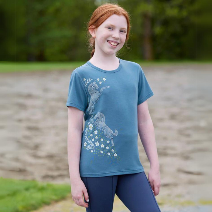 Kerrits Kids Trot the Dots Horse Tee