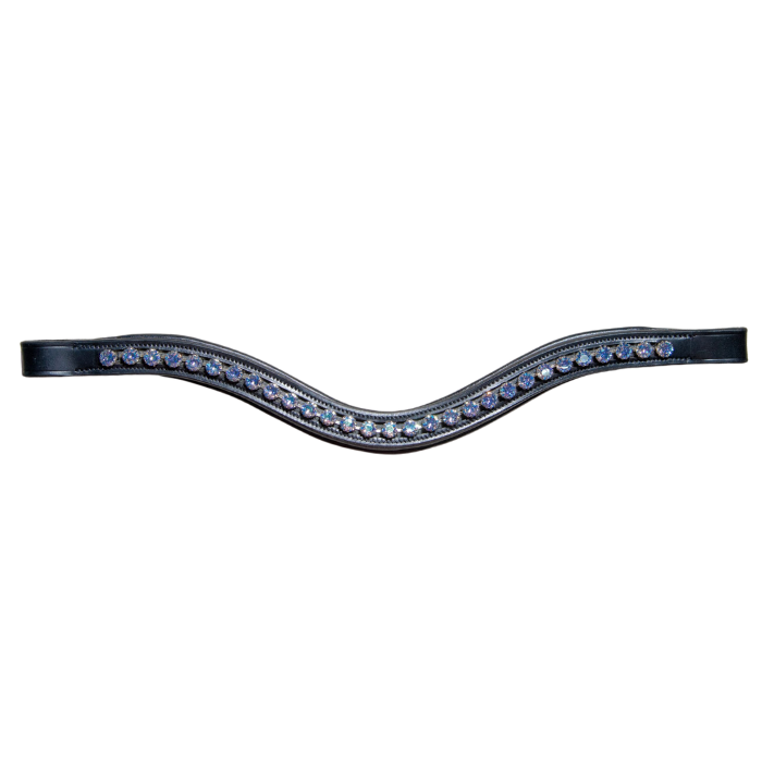 Red Barn Select Curved Blue Lagoon Browband