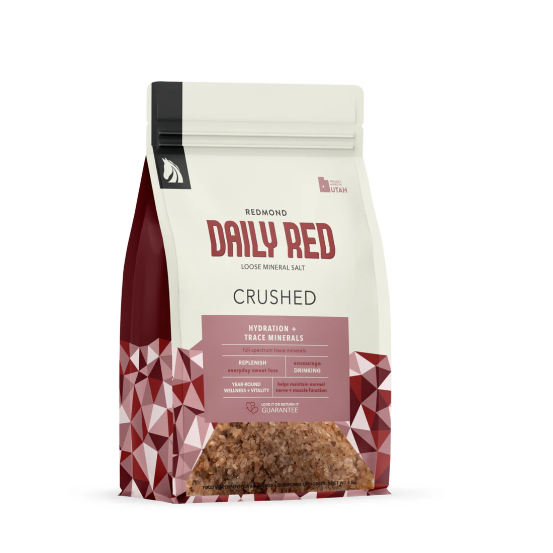 Redmond Rock Crushed Loose Mineral Salt