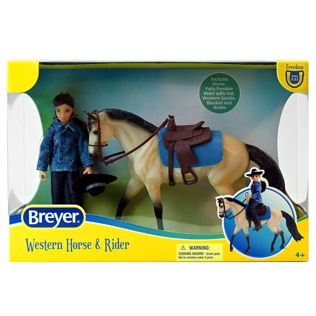 Breyer Classics Western Horse &amp; Rider
