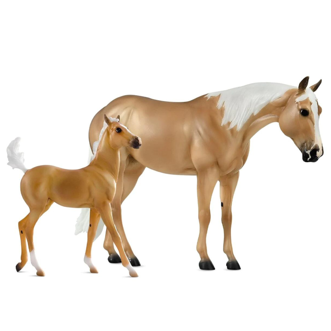 Breyer Ebony Shines and Charlize