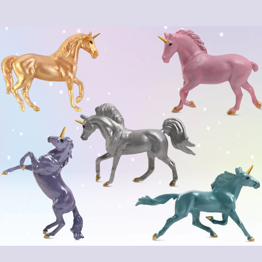 Breyer Mini Whinnies Unicorn Castle Surprise