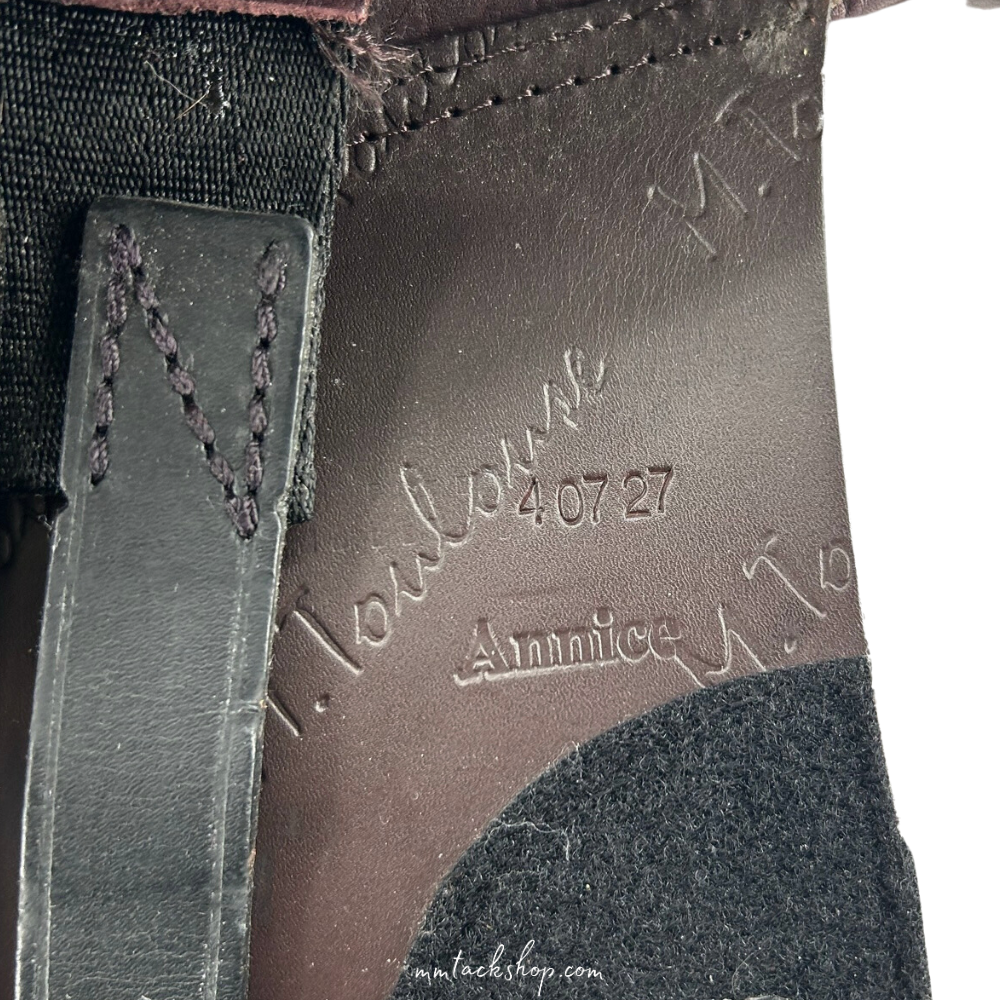 SOLD - M. Toulouse Annice +4 Platinum Close Contact Saddle