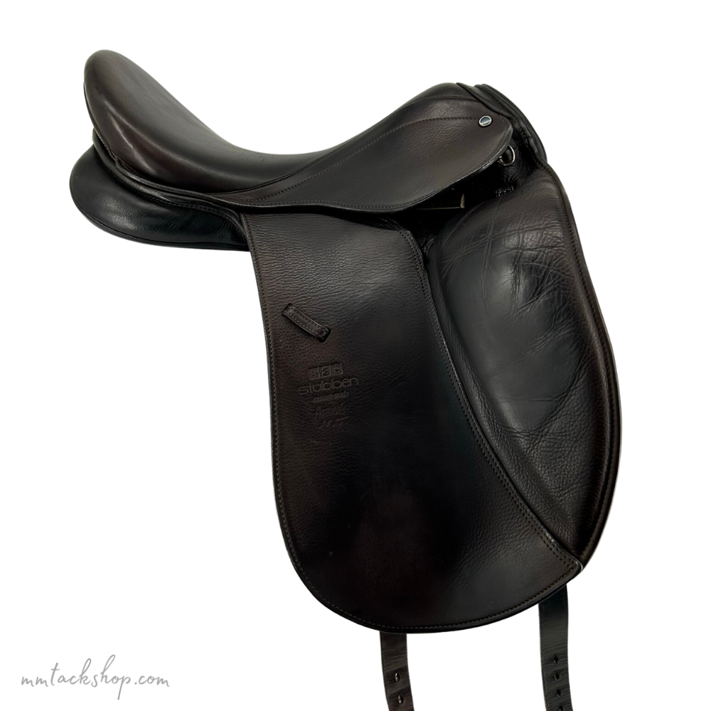 Used 17.5" Stubben D Aramis N.T. Dressage Saddle