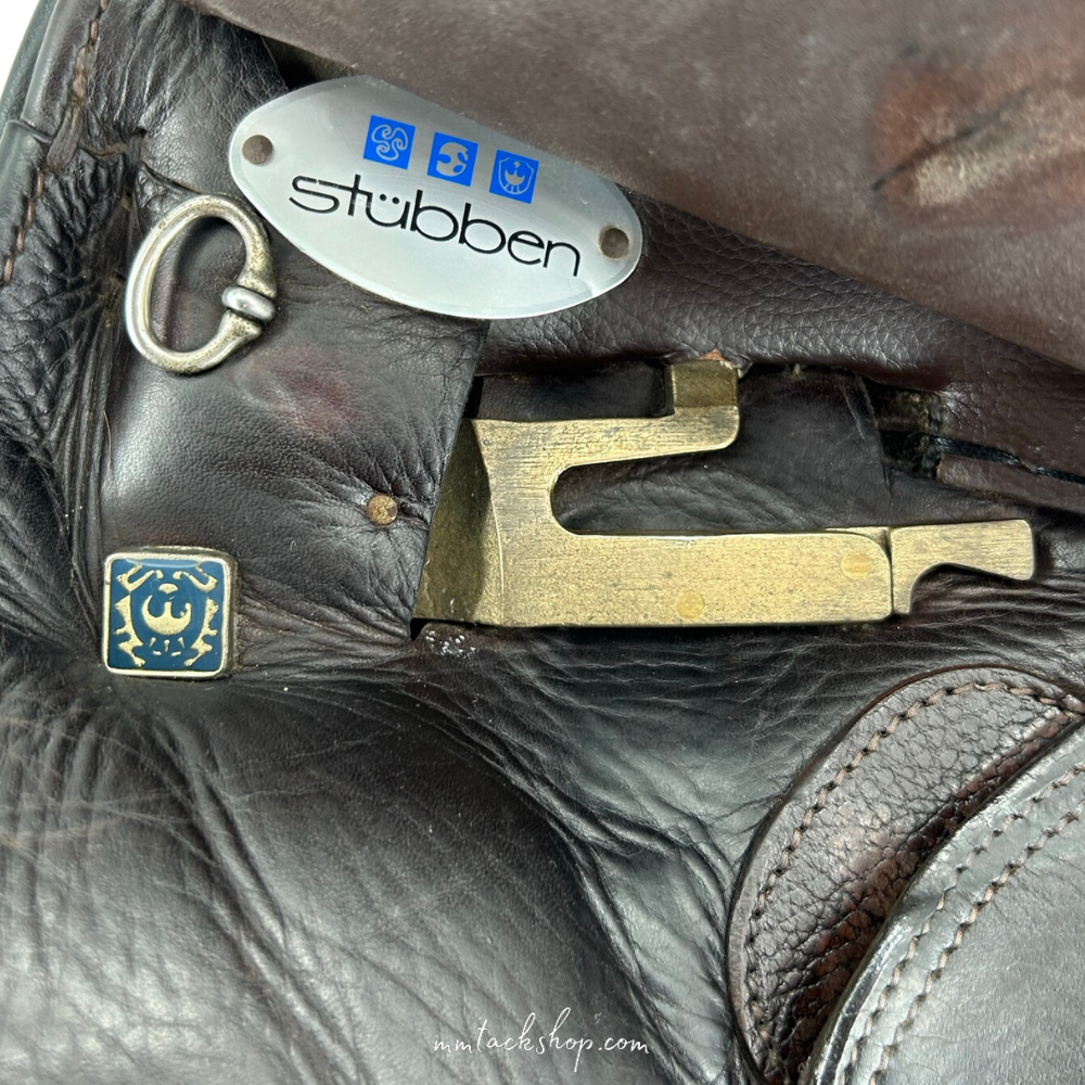 Used 17.5" Stubben D Aramis N.T. Dressage Saddle