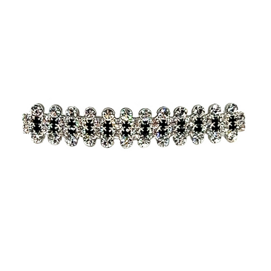 Royal Highness Crystal with Black Jewel Stock Pin