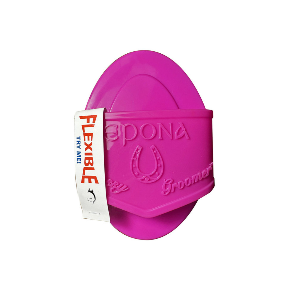Epona Flexible Glossy Groomer Curry, Hot Pink