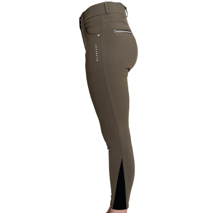 KL Select Gabrielle Full Seat Breeches, Truffle