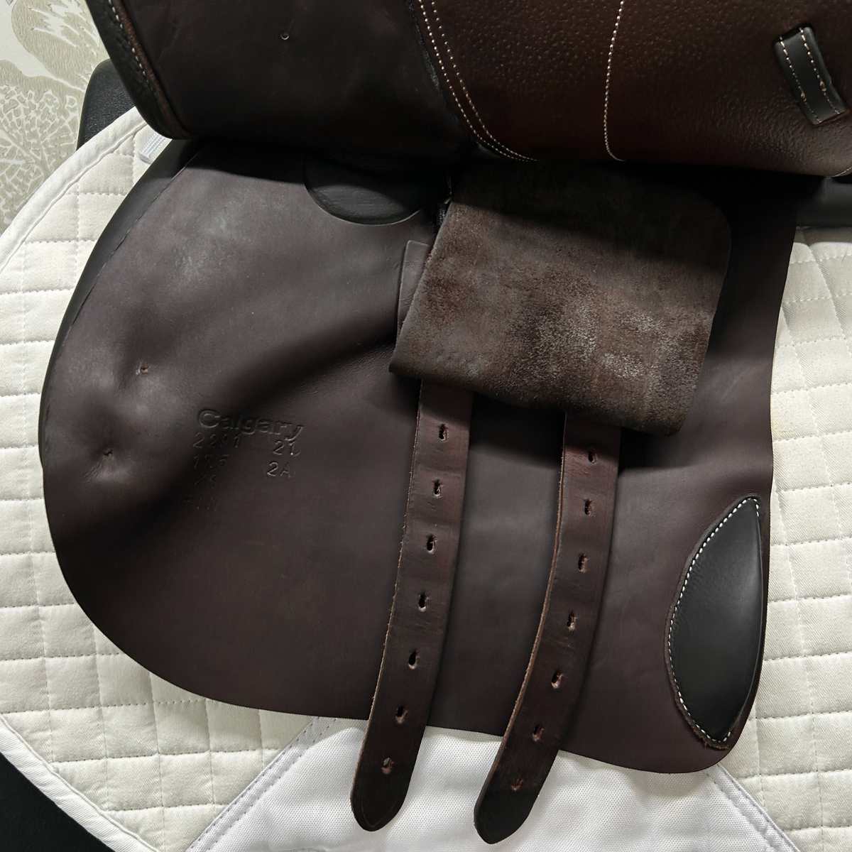 Used 17.5" Voltaire Calgary Jump Saddle