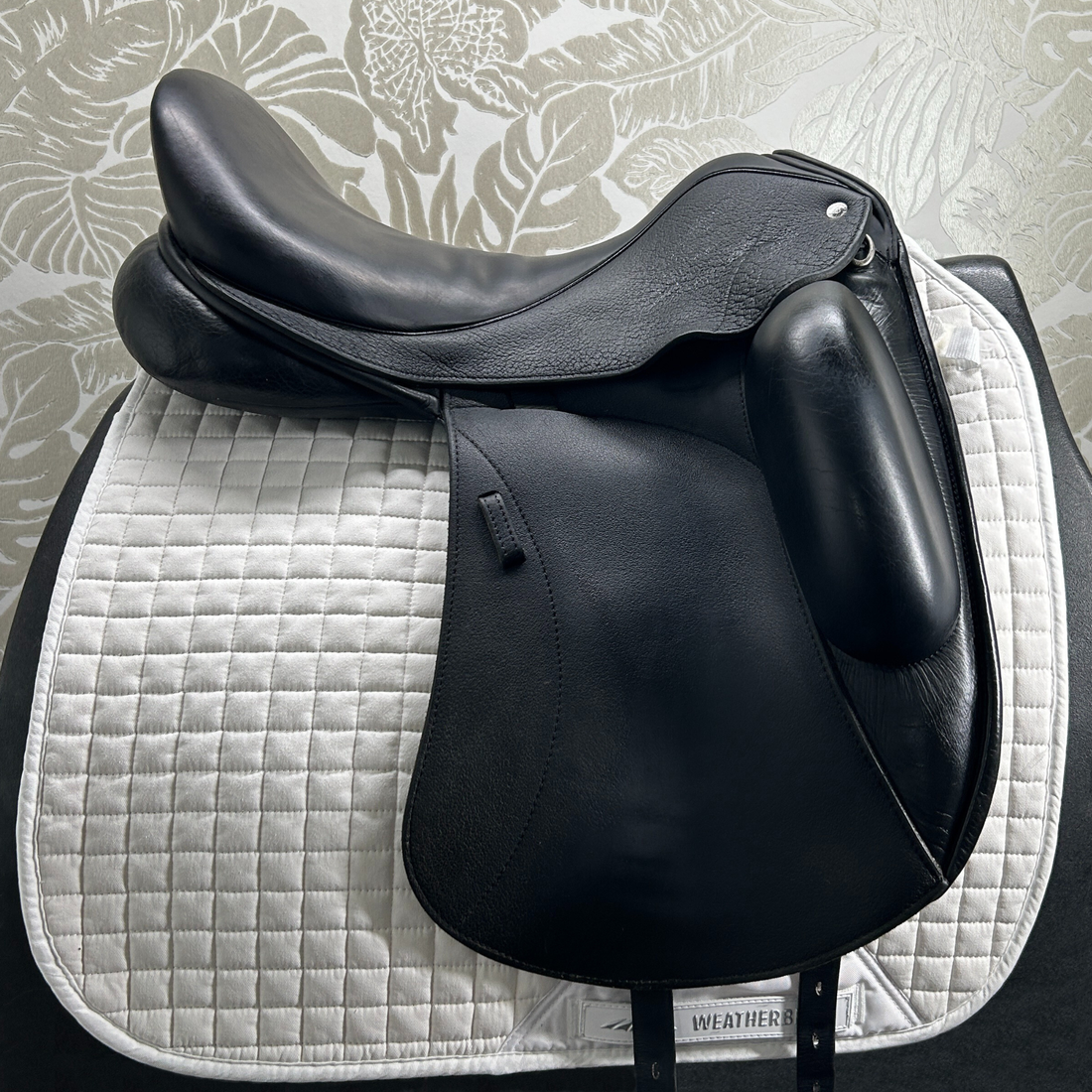 Used Custom Icon Alpha Dressage Saddle