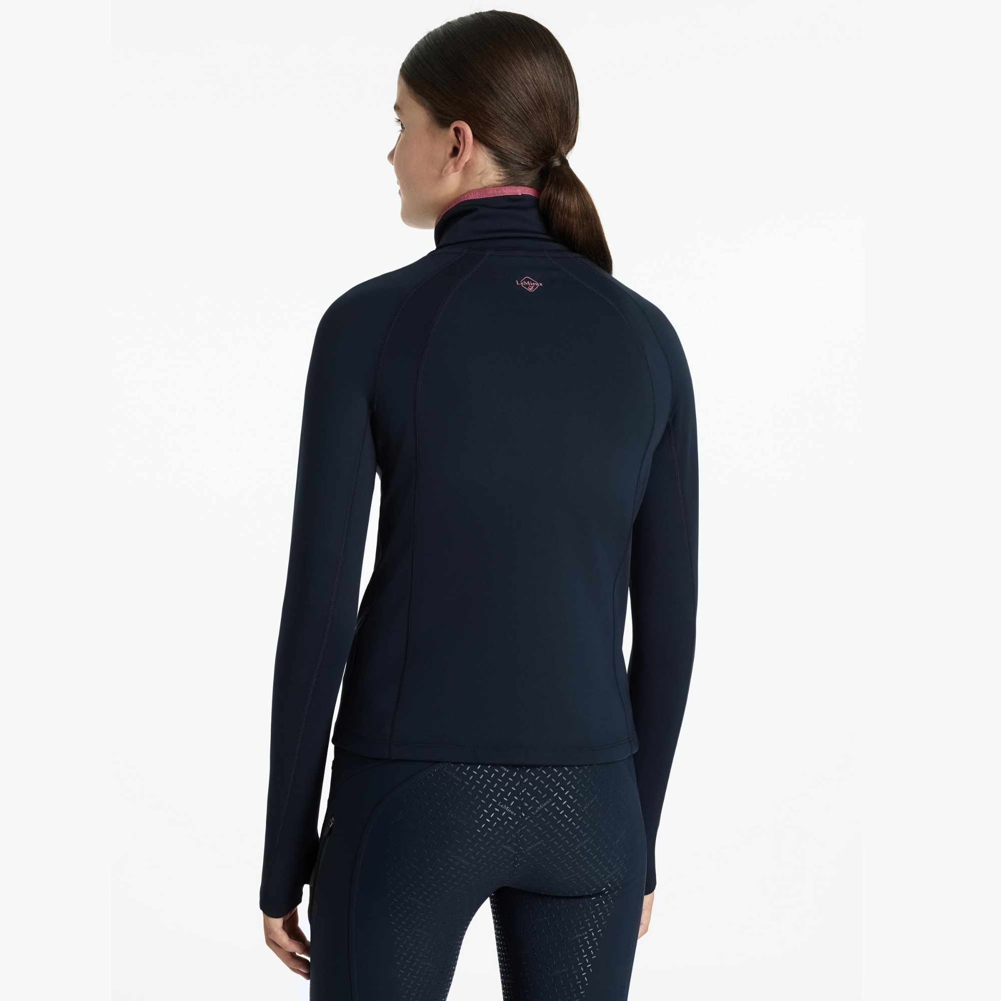 LeMieux Young Rider Savannah Snood Base Layer, Navy