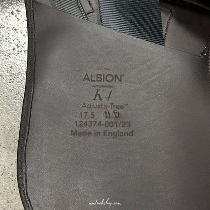 Albion K4 Sport MonoFlap Jump Saddle 17.5" Med/Wide