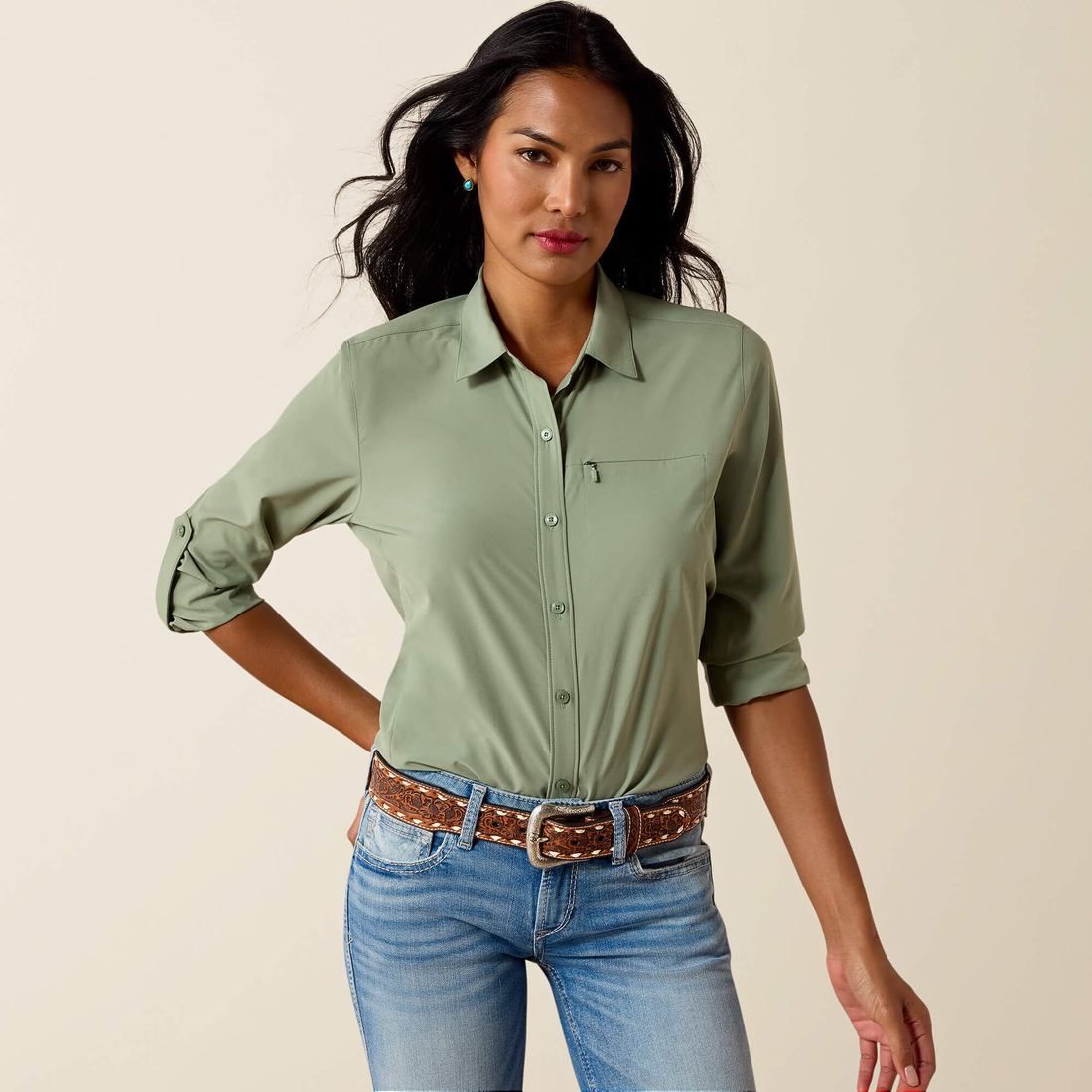 Ariat VentTEK Shirt, Sea Spray
