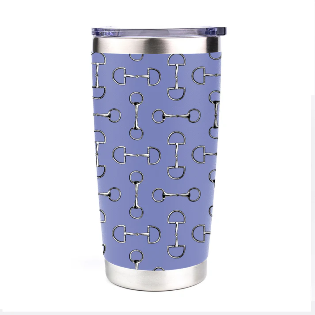 AWST "Lila Vintage Snaffle Bit" Stainless Steel Tumbler, 20oz