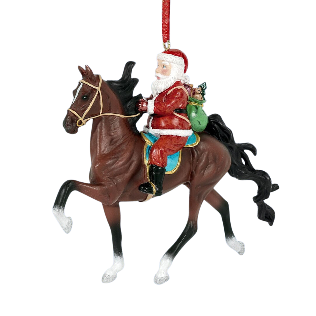 Breyer 2025 Holiday Showman Santa Ornament
