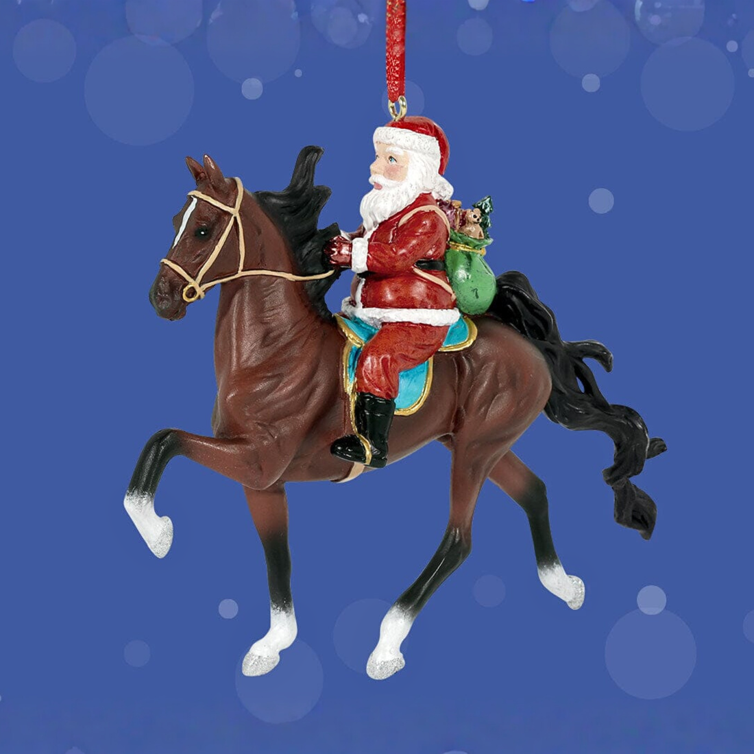 Breyer 2025 Holiday Showman Santa Ornament