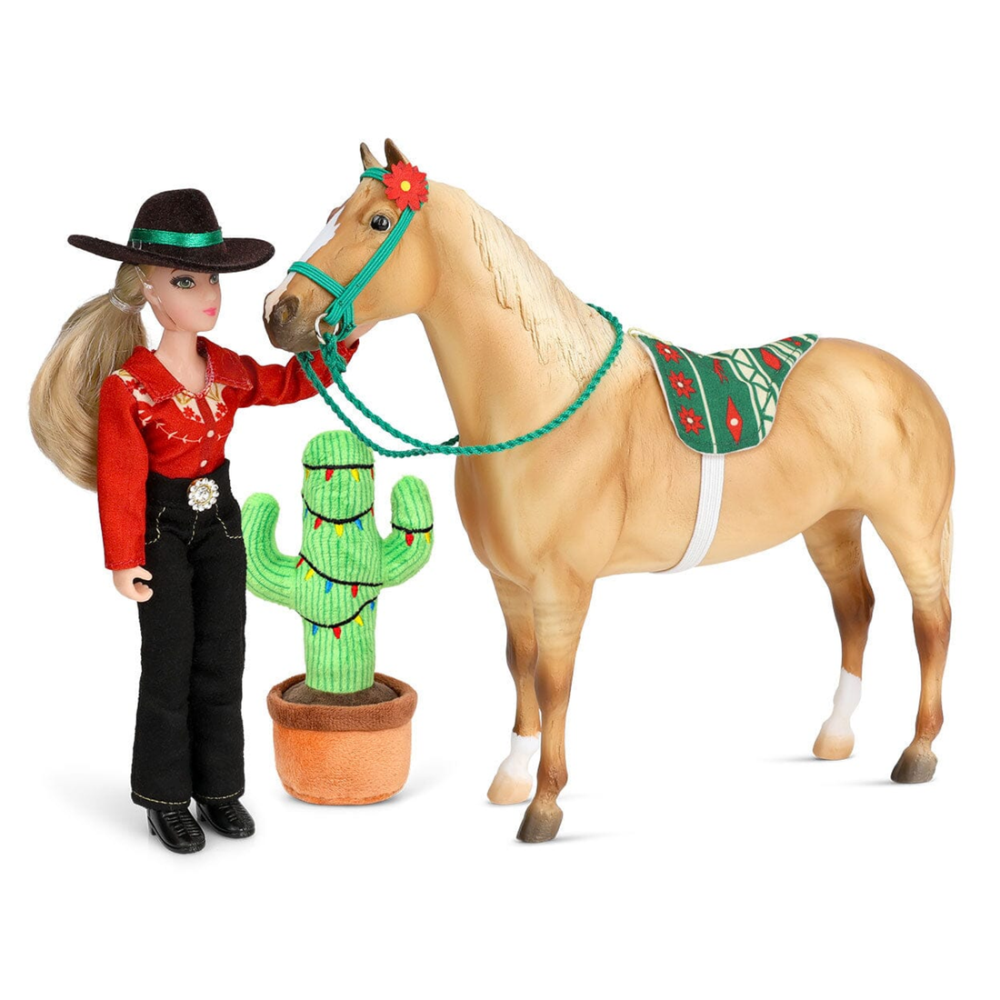 Breyer 2025 Holiday Trail Ride Playset