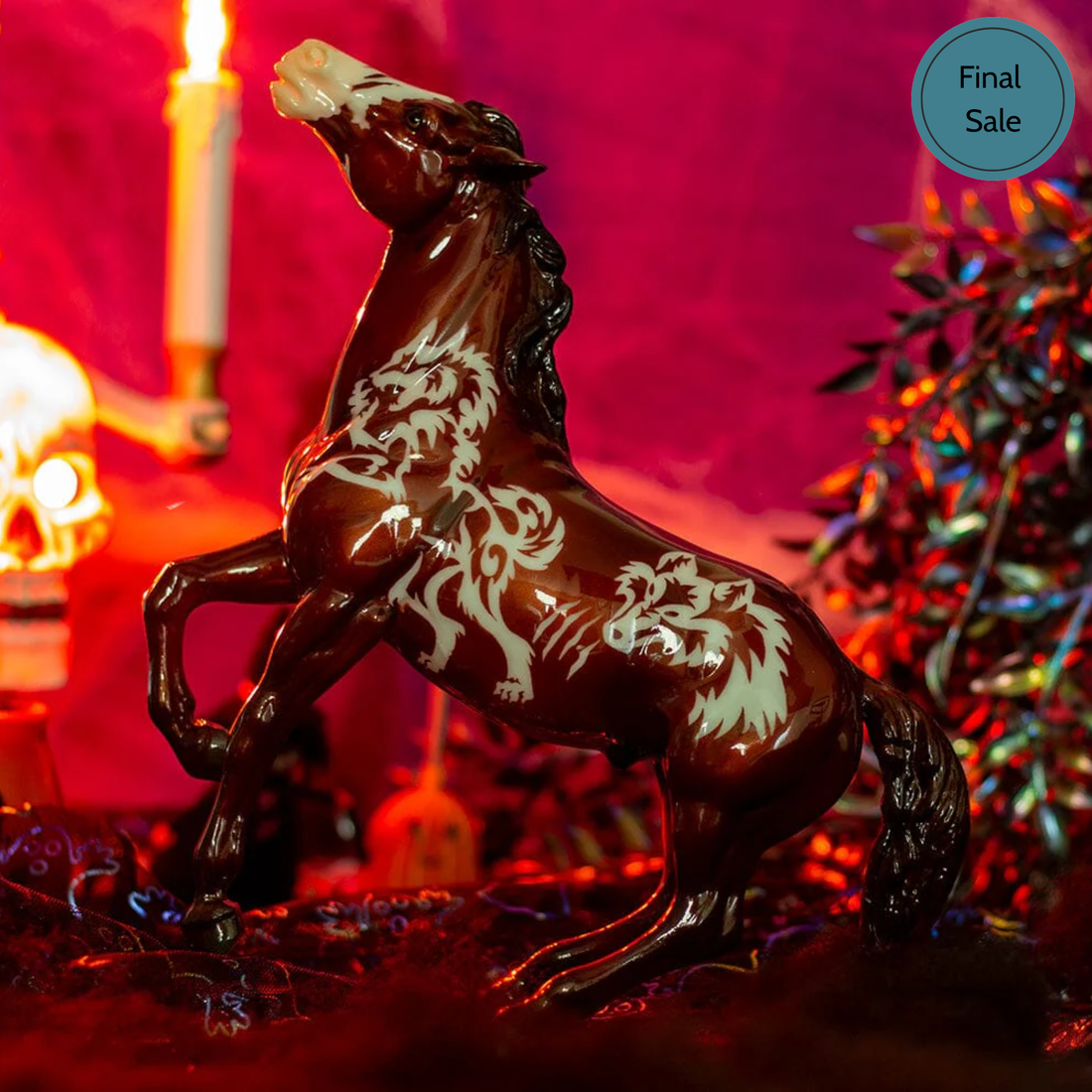 Breyer Beowulf, 2024 Halloween Horse