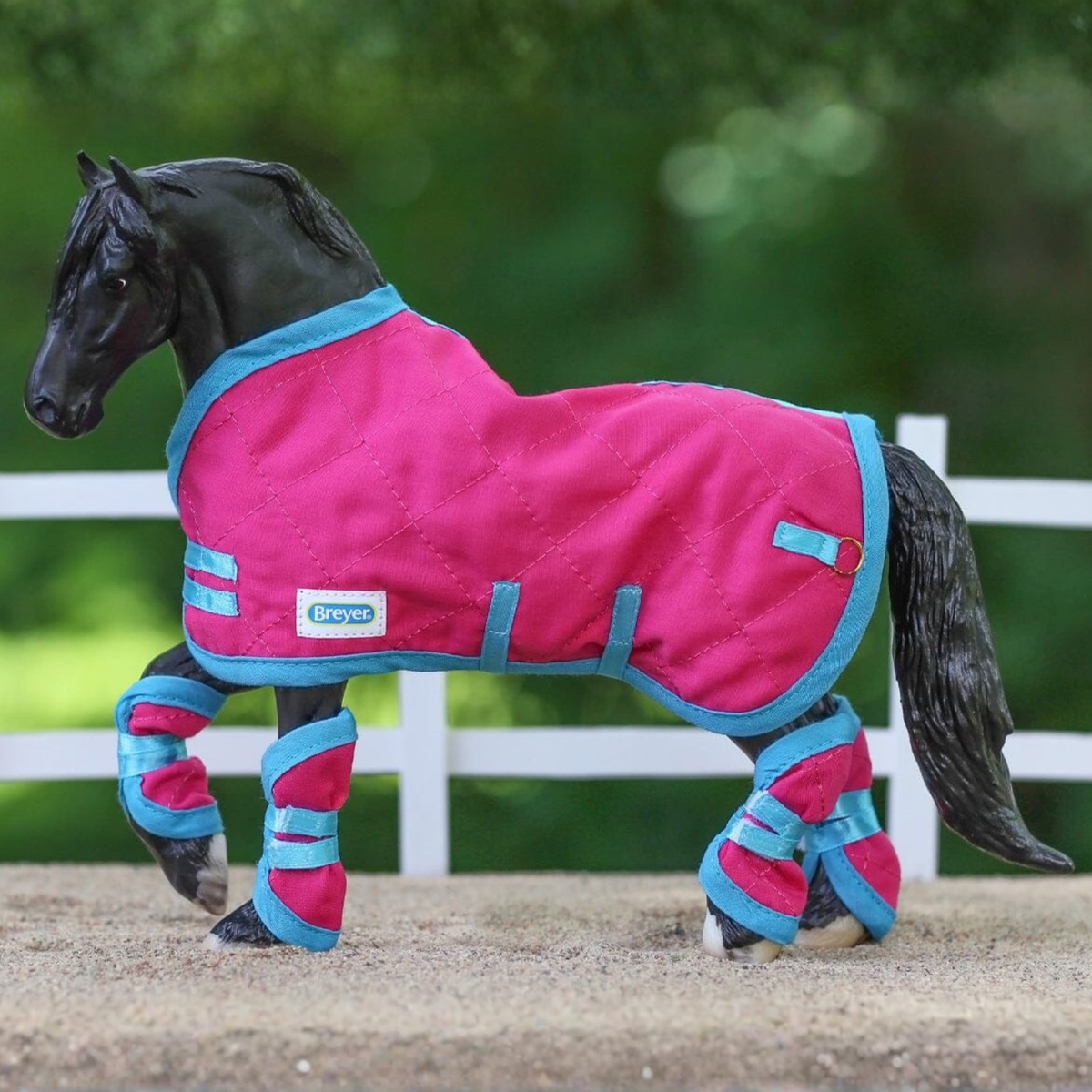 Breyer Blanket &amp; Shipping Boots, Hot Pink