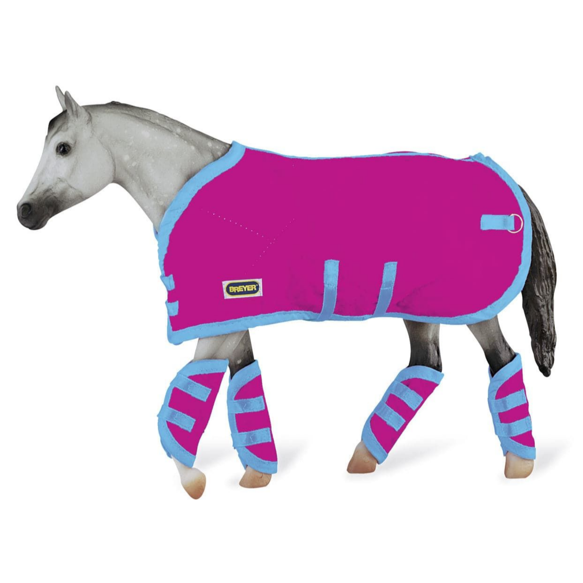 Breyer Blanket &amp; Shipping Boots, Hot Pink