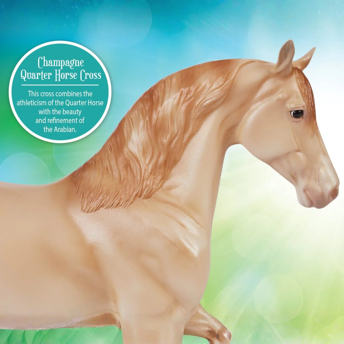Breyer Gold Champagne Quarter Horse Cross