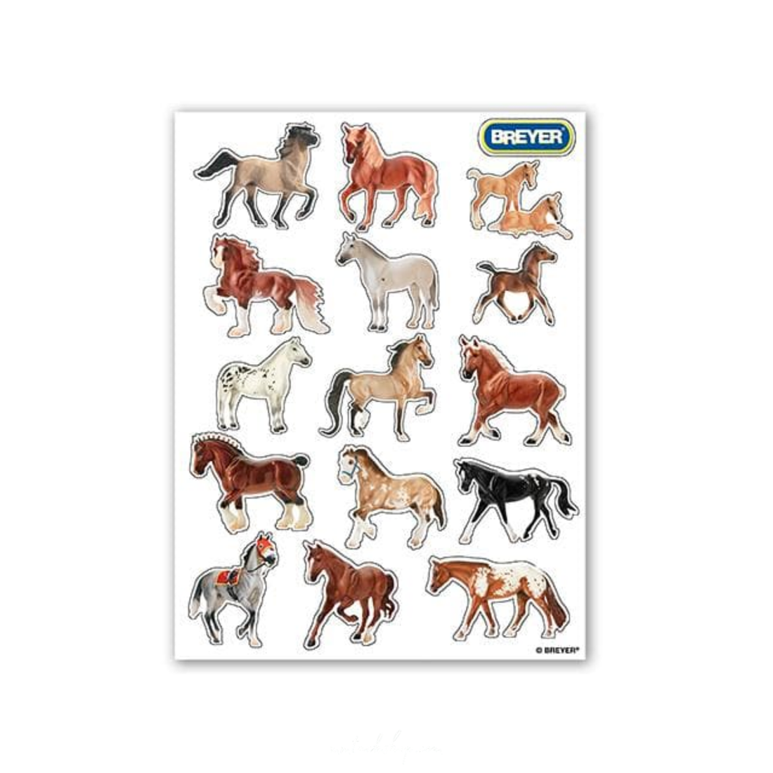 Breyer H is for Horse Coloring Book