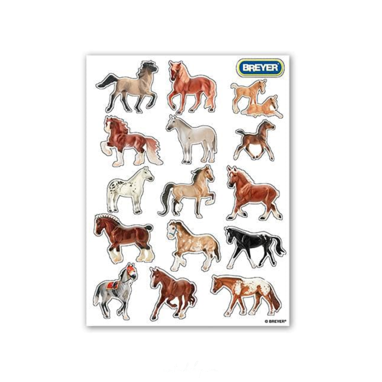 Breyer H is for Horse Coloring Book