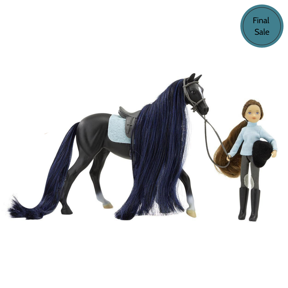 Breyer Jet &amp; English Rider, Charlotte