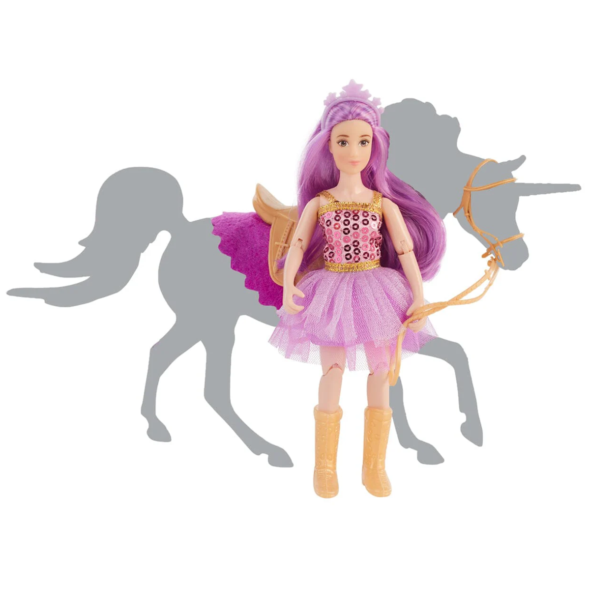 Breyer Freedom Series Rider Lyra, Unicorn Rider &amp; Tack