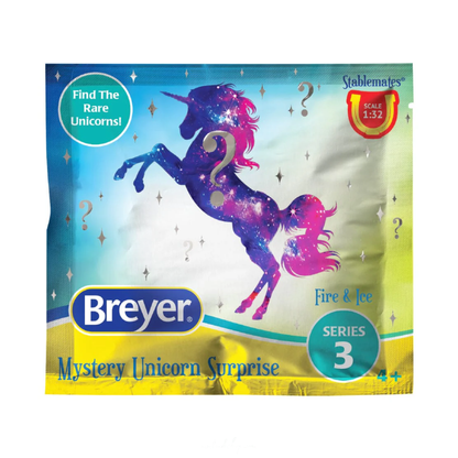 Breyer Mystery Unicorn Surprise: Fire &amp; Ice 