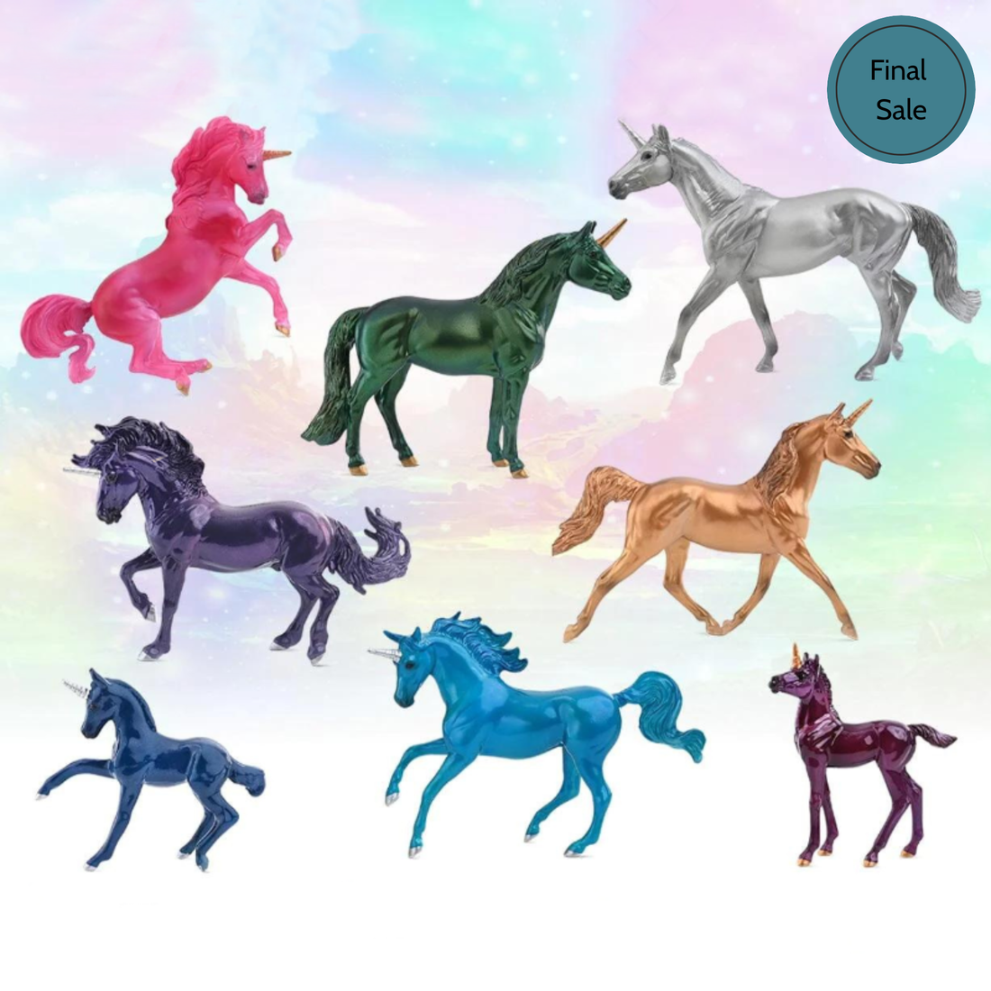 Breyer Stablemates Sparkling Splendor Deluxe Unicorn Collection