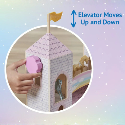 Breyer Stablemates Unicorn Magic Deluxe Wood Castle