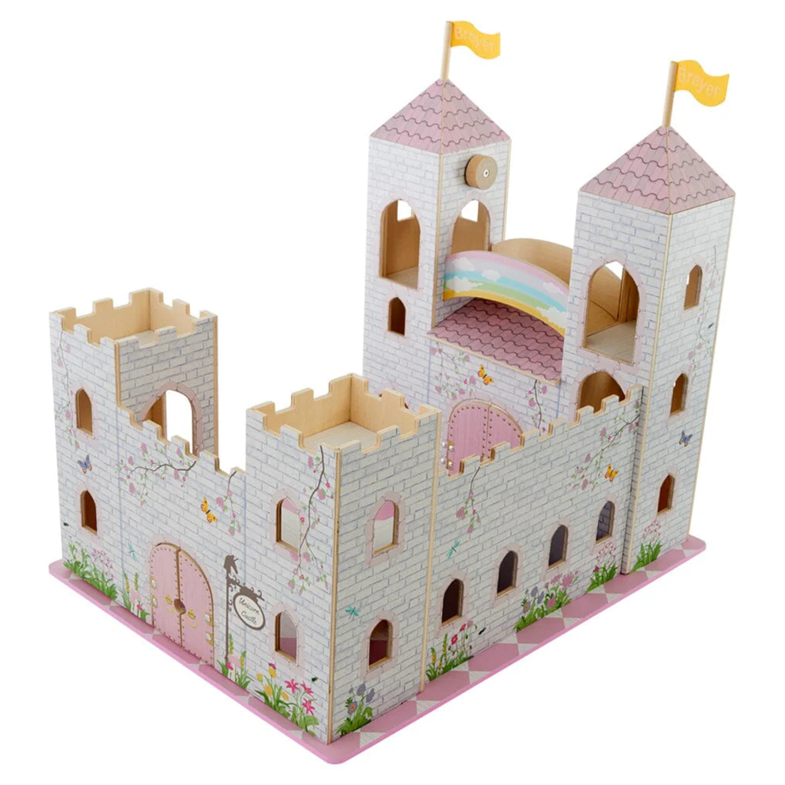 Breyer Stablemates Unicorn Magic Deluxe Wood Castle